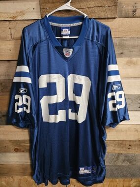 Reebok Colts Joseph Addai #29 Football Jersey